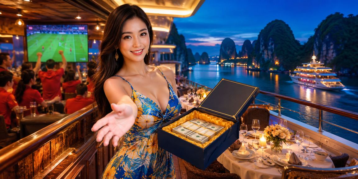 Người dùng tại vịnh Hạ Long truy cập 686 trên điện thoại để nhận thưởng VIP